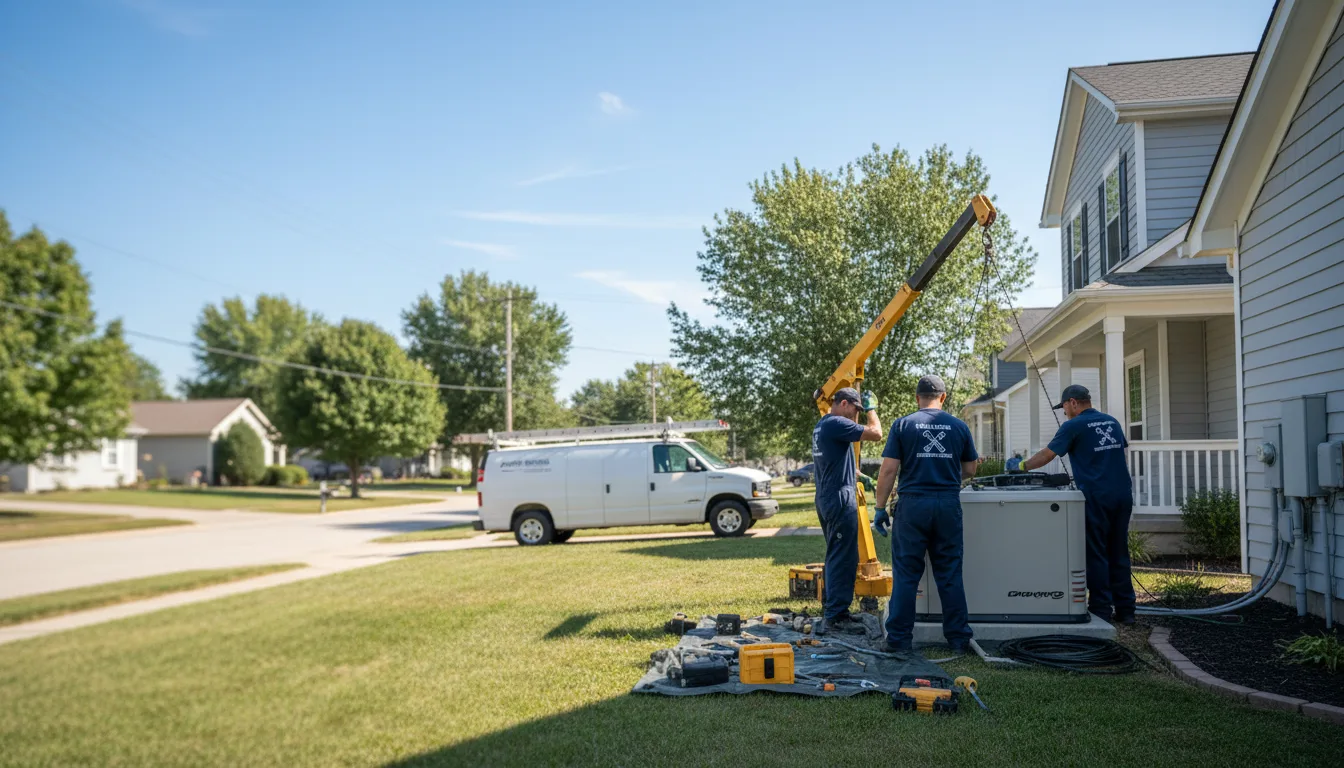 Generator Installation in Cement City, MI near me